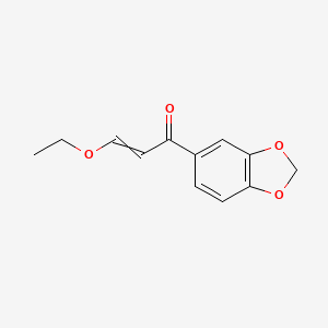 1-(2H-1,3-Benzodioxol-5-yl)-3-ethoxyprop-2-en-1-one