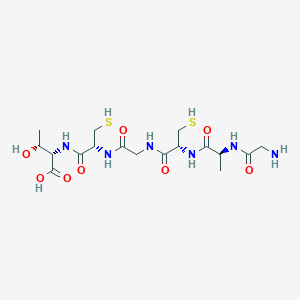 Glycyl-L-alanyl-L-cysteinylglycyl-L-cysteinyl-L-threonine