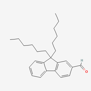 9,9-Dihexyl-9H-fluorene-2-carbaldehyde