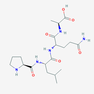 L-Prolyl-L-leucyl-L-glutaminyl-L-alanine