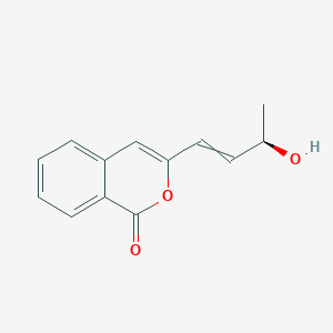 3-[(3R)-3-Hydroxybut-1-en-1-yl]-1H-2-benzopyran-1-one