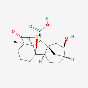 molecular formula C19H26O5 B1253658 赤霉素A10 