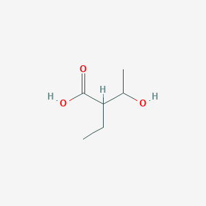 molecular formula C6H12O3 B1253661 2-Ethyl-3-hydroxybutanoic acid CAS No. 854851-58-4