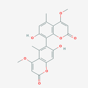molecular formula C22H18O8 B1253663 Desertorin A 