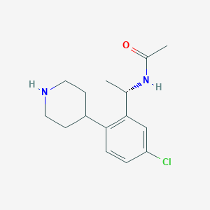 N-[(1S)-1-(5-Chloro-2-Piperidin-4-Ylphenyl)Ethyl]Acetamide Hydrochloride