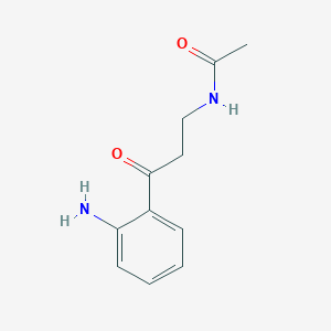 N-[3-(2-Aminophenyl)-3-oxopropyl]acetamide