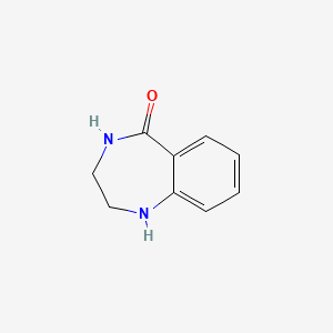 molecular formula C9H10N2O B1253677 3,4-dihydro-1H-benzo[e][1,4]diazepin-5(2H)-one CAS No. 28544-83-4