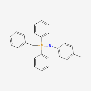 Benzenamine, N-[diphenyl(phenylmethyl)phosphoranylidene]-4-methyl-