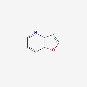 molecular formula C7H5NO B1253681 呋喃[3,2-b]吡啶 CAS No. 272-62-8