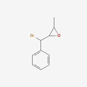 2-[Bromo(phenyl)methyl]-3-methyloxirane