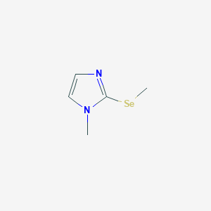 1H-Imidazole, 1-methyl-2-(methylseleno)-