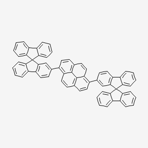 2-[6-(9,9'-Spirobi[fluorene]-2-yl)pyren-1-yl]-9,9'-spirobi[fluorene]