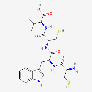 L-Valine, L-cysteinyl-L-tryptophyl-L-cysteinyl-