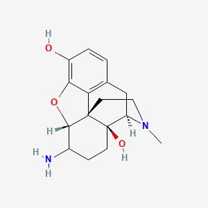 molecular formula C17H22N2O3 B1253704 Oxymorphamine CAS No. 84800-62-4