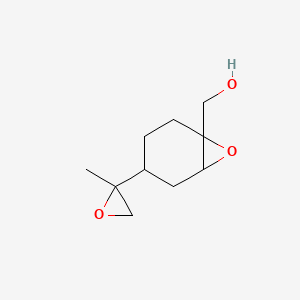 [4-(2-Methyloxiran-2-yl)-7-oxabicyclo[4.1.0]heptan-1-yl]methanol