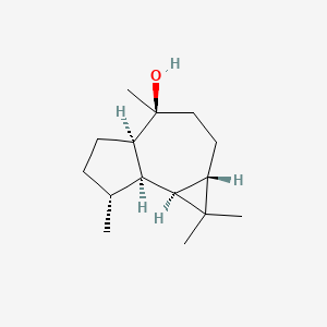 molecular formula C15H26O B1253707 (1aS,4S,4aR,7R,7aR,7bS)-1,1,4,7-tetramethyl-2,3,4a,5,6,7,7a,7b-octahydro-1aH-cyclopropa[e]azulen-4-ol 