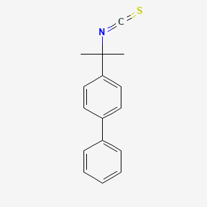 1,1'-Biphenyl, 4-(1-isothiocyanato-1-methylethyl)-