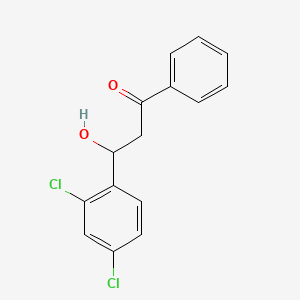 3-(2,4-Dichlorophenyl)-3-hydroxy-1-phenylpropan-1-one