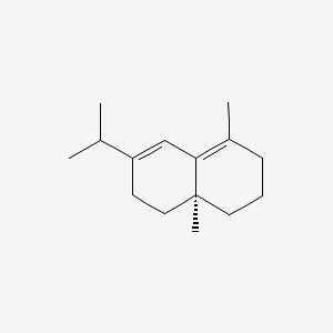 molecular formula C15H24 B1253722 (-)-delta-Selinene 