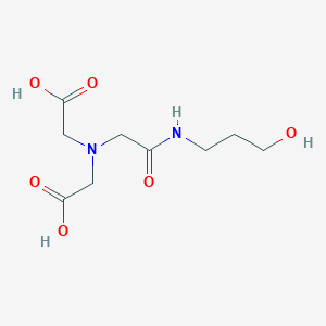 2,2'-({2-[(3-Hydroxypropyl)amino]-2-oxoethyl}azanediyl)diacetic acid