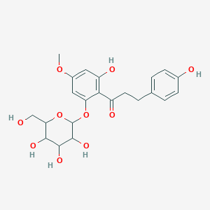 molecular formula C22H26O10 B1253724 Asebotin 