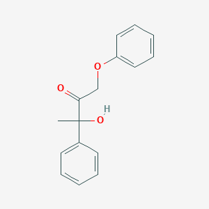 3-Hydroxy-1-phenoxy-3-phenylbutan-2-one