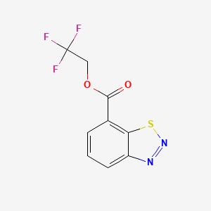 2,2,2-Trifluoroethyl 1,2,3-benzothiadiazole-7-carboxylate