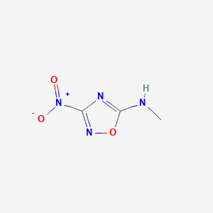 1,2,4-Oxadiazol-5-amine, N-methyl-3-nitro-