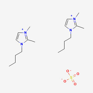 Bis(1-butyl-2,3-dimethyl-1H-imidazol-3-ium) sulfate