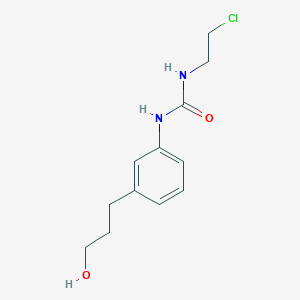 N-(2-Chloroethyl)-N'-[3-(3-hydroxypropyl)phenyl]urea