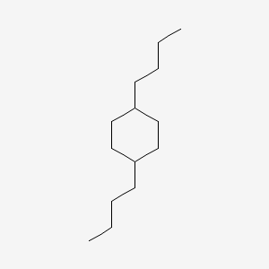 molecular formula C14H28 B12537342 1,4-Dibutylcyclohexane CAS No. 820233-15-6