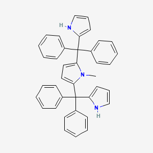 1H-Pyrrole, 2,5-bis(diphenyl-1H-pyrrol-2-ylmethyl)-1-methyl-