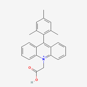 10-(Carboxymethyl)-9-(2,4,6-trimethylphenyl)acridin-10-ium