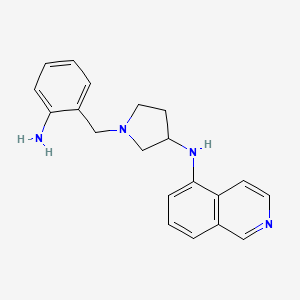 N-(1-(2-aminobenzyl)pyrrolidin-3-yl)isoquinolin-5-amine