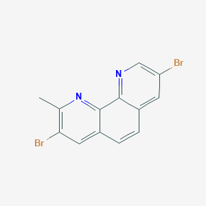 2-Methyl-3,8-dibromo-1,10-phenanthroline