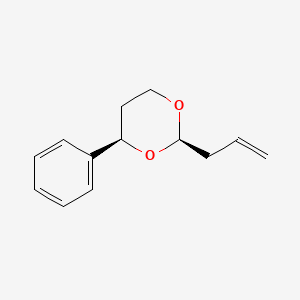 (2R,4R)-4-Phenyl-2-(prop-2-en-1-yl)-1,3-dioxane