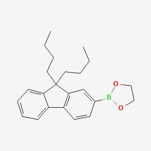 2-(9,9-Dibutyl-9H-fluoren-2-YL)-1,3,2-dioxaborolane