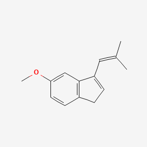 5-Methoxy-3-(2-methylprop-1-en-1-yl)-1H-indene