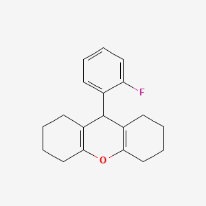 9-(2-Fluorophenyl)-2,3,4,5,6,7,8,9-octahydro-1H-xanthene