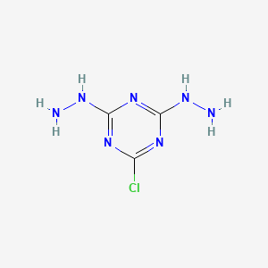 2-Chloro-4,6-dihydrazinyl-1,3,5-triazine