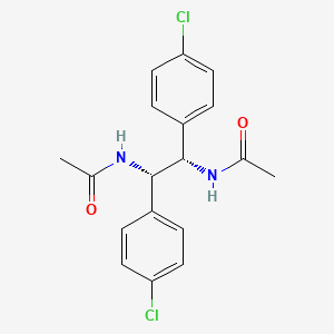 N,N'-[(1S,2S)-1,2-Bis(4-chlorophenyl)ethane-1,2-diyl]diacetamide