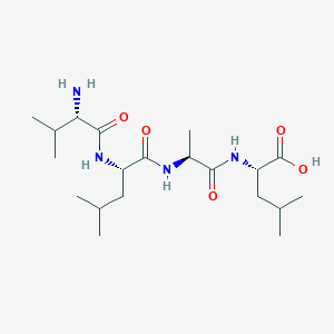 L-Valyl-L-leucyl-L-alanyl-L-leucine