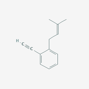 1-Ethynyl-2-(3-methylbut-2-en-1-yl)benzene