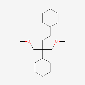 1,1'-[4-Methoxy-3-(methoxymethyl)butane-1,3-diyl]dicyclohexane