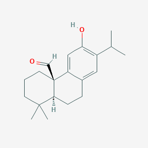 molecular formula C20H28O2 B1253779 (+)-Pisiferal 