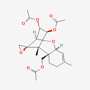 molecular formula C21H28O8 B1253781 Triacetoxyscirpenol CAS No. 4297-61-4