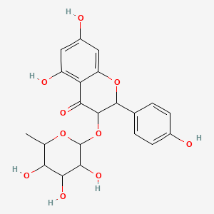 molecular formula C21H22O10 B1253791 (2S,3R)-木犀草素；NSC 245342 