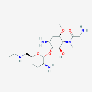 molecular formula C18H37N5O5 B1253796 Istamycin C 
