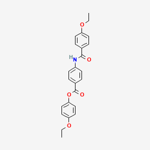 4-Ethoxyphenyl 4-(4-ethoxybenzamido)benzoate