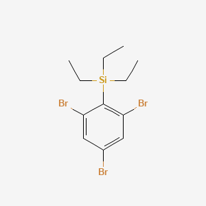 Silane, triethyl(2,4,6-tribromophenyl)-